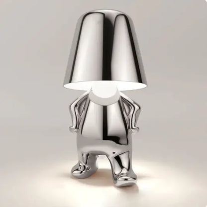 Mr. Gold LED sans fil & tactile - Argent / Déterminé