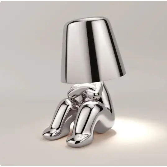 Mr. Gold LED sans fil & tactile - Argent / Faché