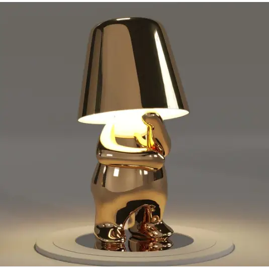 Mr. Gold LED sans fil & tactile - Or / Pensif