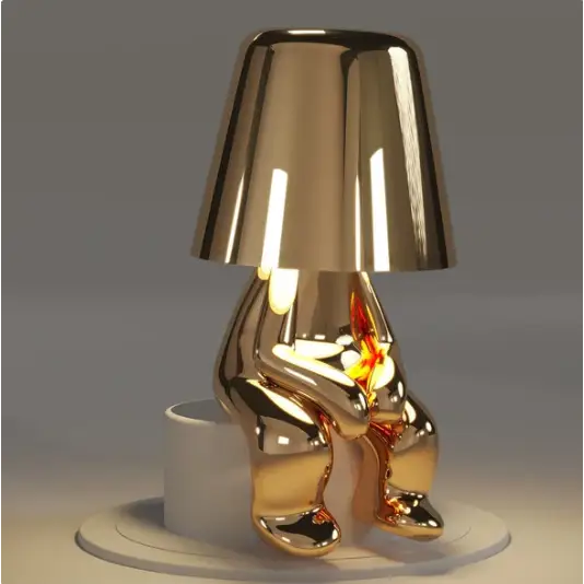 Mr. Gold LED sans fil & tactile - Or / Triste