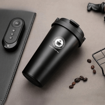 Mug isotherme noir