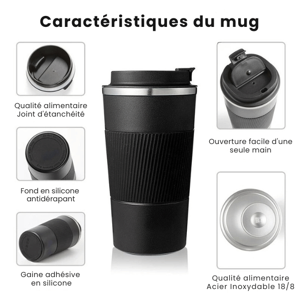 Mug Isotherme Café