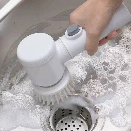 Brosse de Nettoyage Électrique sans Fil pour Cuisine et Salle de Bain
