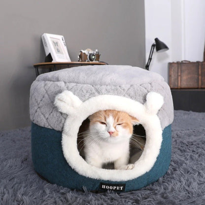 pouf chat niche