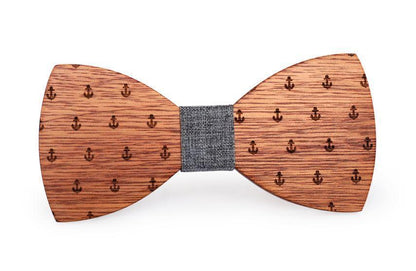 Noeud Papillon Bois - Ancre KUNKA