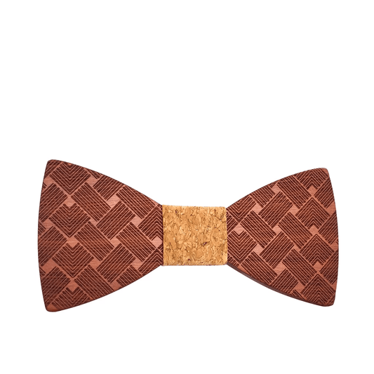 Noeud Papillon Bois - Herringbone Liège