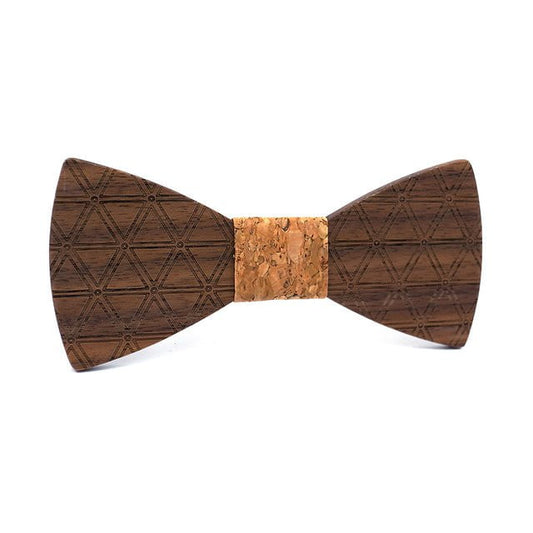 Noeud Papillon Bois Homme - Cork Classy Yellow