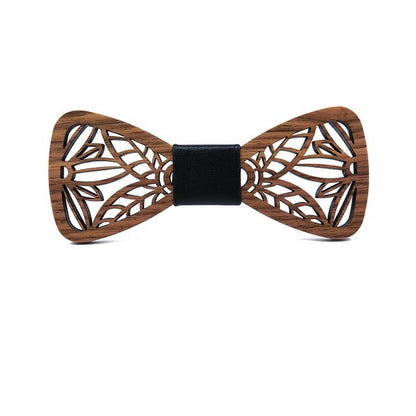 Noeud Papillon Bois Homme - Corn M146-BLACK