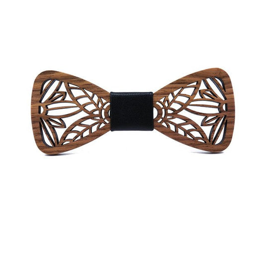 Noeud Papillon Bois Homme - Corn M146-BLACK