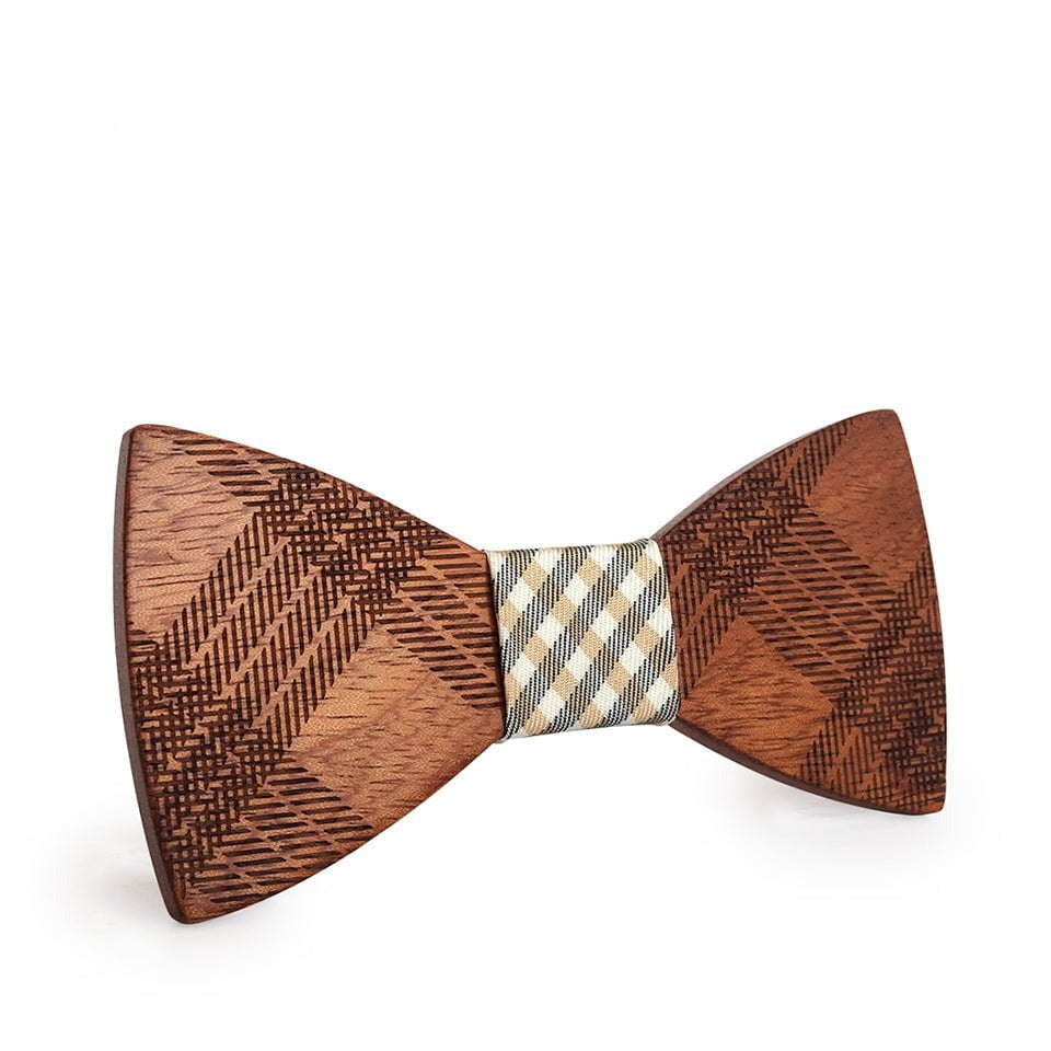 Noeud Papillon Bois Homme - Crossed