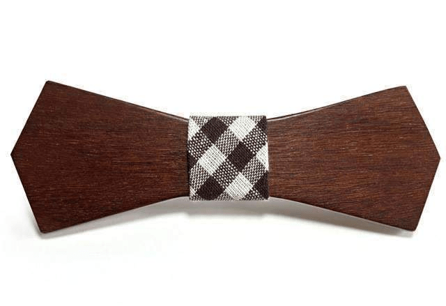 Carreaux Noeud Papillon Bois - Nigra