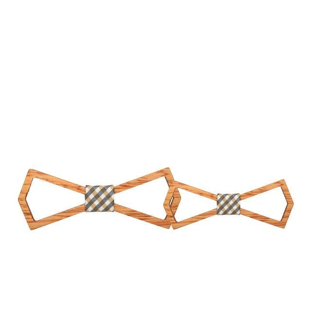 Noeud Papillon Bois Père Fils - Minimalistic b42 -Boone Combo