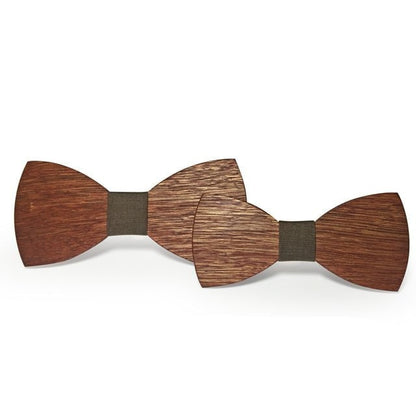 Noeud Papillon Bois Père Fils - Style F20 Combo