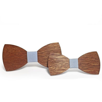 Noeud Papillon Bois Père Fils - Style F24 Combo