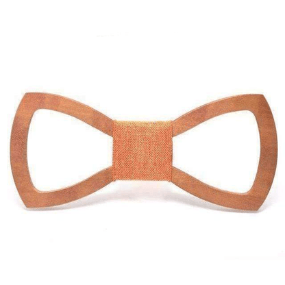 Orange Noeud Papillon Bois - Pillar