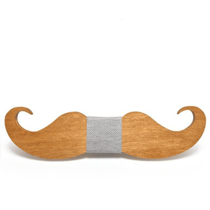 Gris Noeud Papillon Bois - Rula