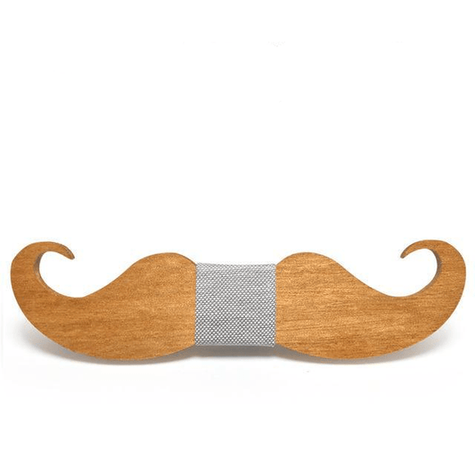 Gris Noeud Papillon Bois - Rula