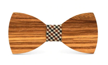 Noeud Papillon en Bois - Lava Carreau