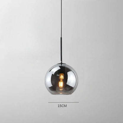 Lampe de Chevet Suspendue en Verre Nordique