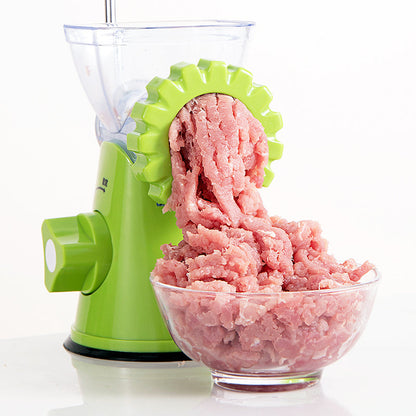Hachoir à viande manuel multifonctionnel en plastique et métal