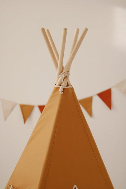 Ensemble Tipi Enfant avec Tapis « Ocre »