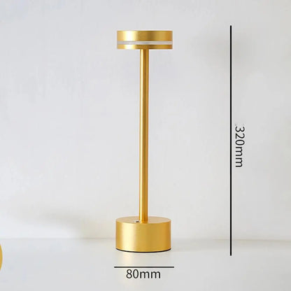 Lampe de chevet LED Rechargeable Moderne Tactile