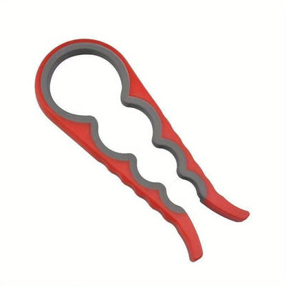 Ouvre-bocal 4 en 1 pour personnes âgées et arthritiques | Accessoire cuisine pratique - MC07011 Red