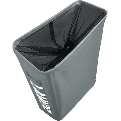 Panier à Linge avec Roulettes Gris 3 Teintes