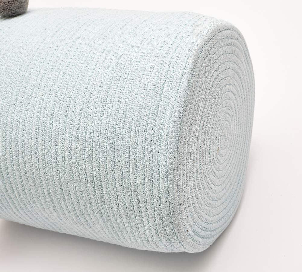 Panier à Linge Bébé Bleu Pastel