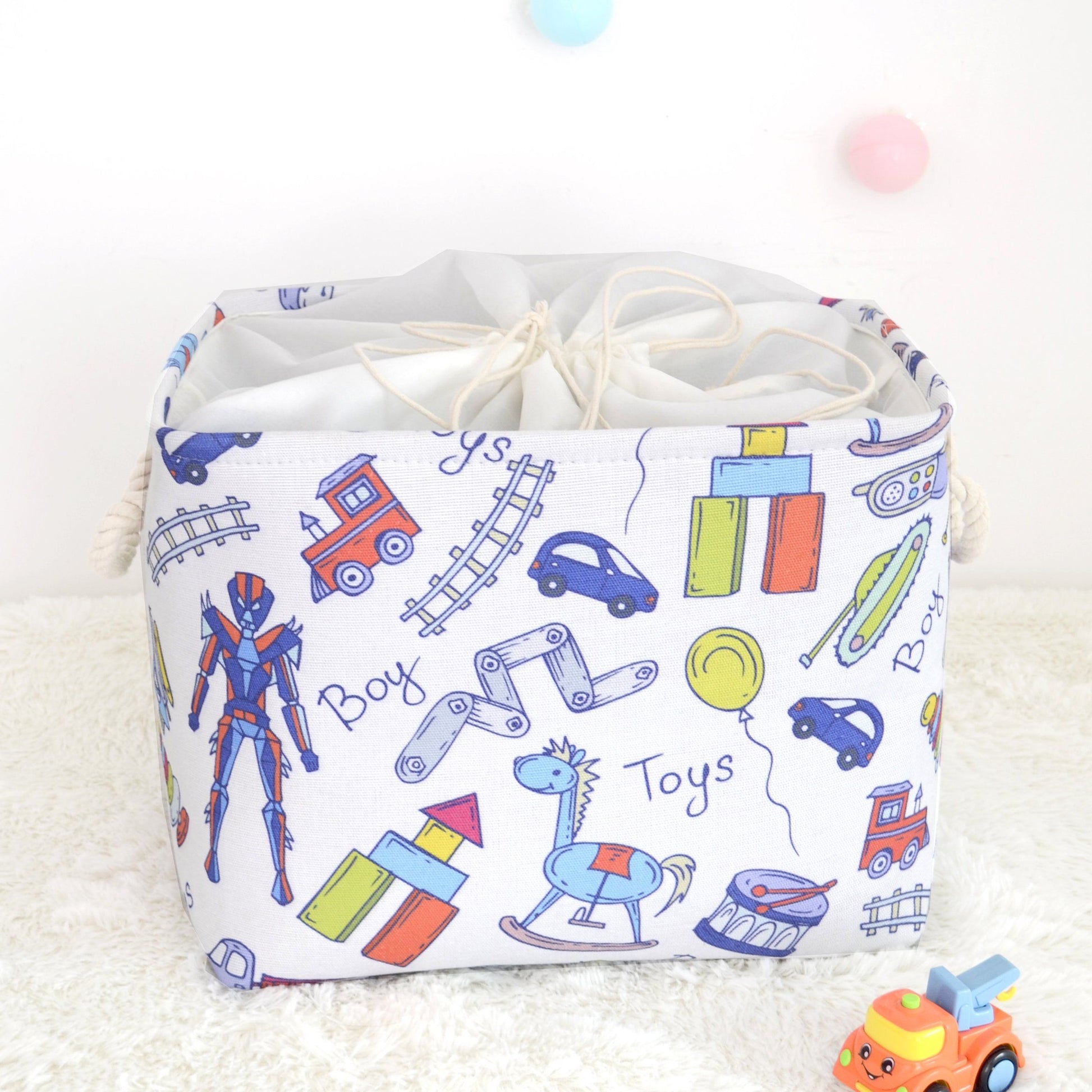 Panier Linge rectangle Bébé Garçon