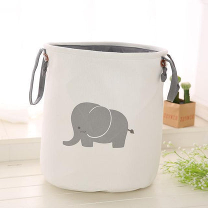 Panier Linge Bébé Éléphant