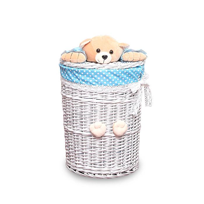 Panier Linge Bébé Osier