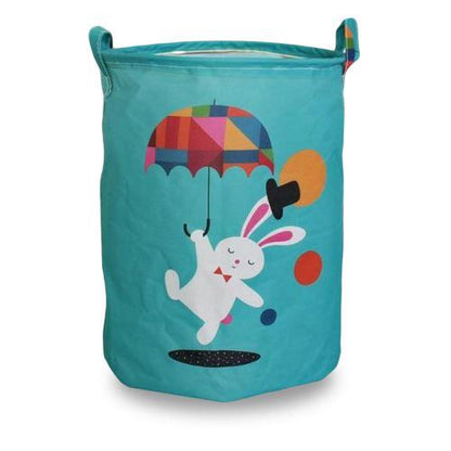 Panier à Linge Bébé Lapin Bleu