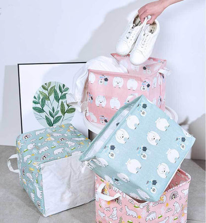 Panier à Linge Bébé Ours Polaire