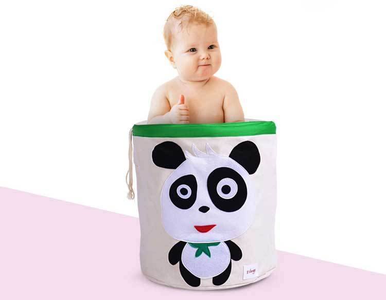 Panier à Linge bébé Petit Panda