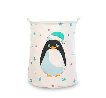 Panier à Linge bébé Pingouin Mignon