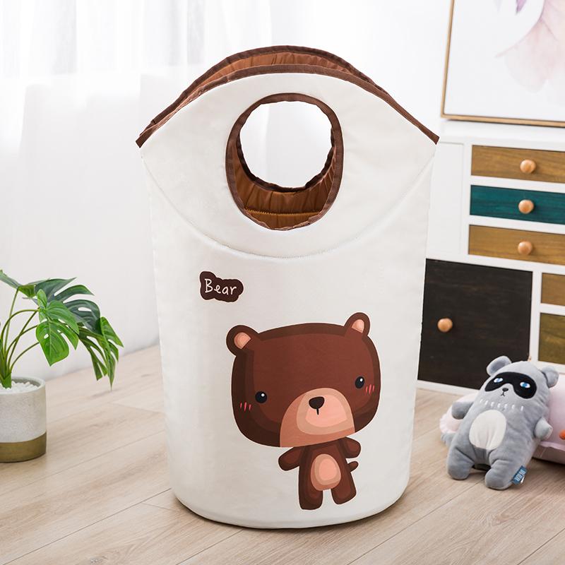 panier a linge bebe garcon petit ours