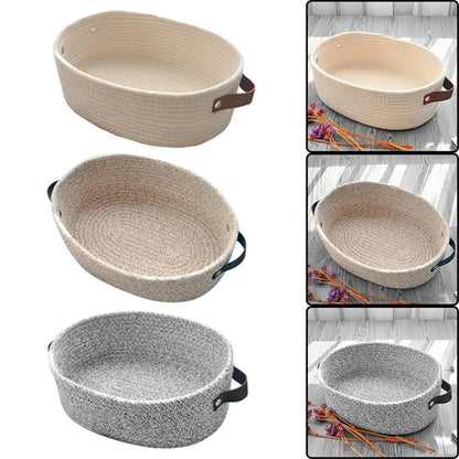 Panier à Linge Bébé Rangement en Coton