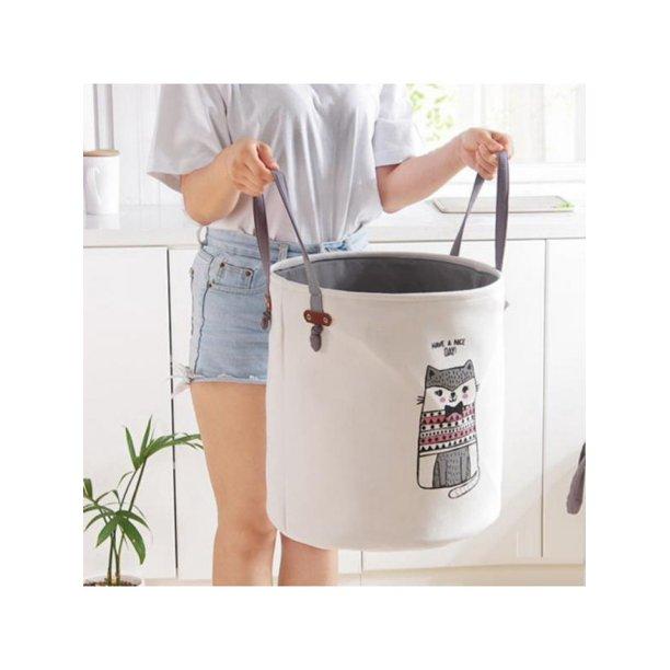 Panier à Linge Chambre de Bébé Petit Matou