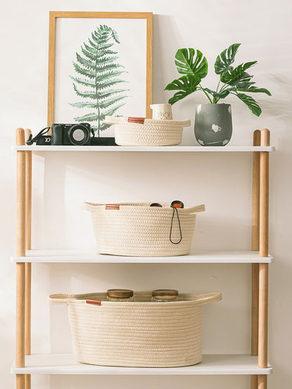 Panier à Linge Design au Crochet pour Salle de Bain