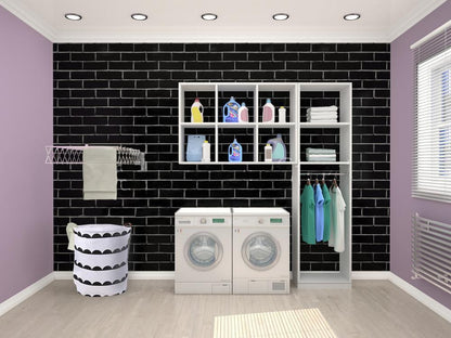 Panier à Linge Design Bicolore Collines