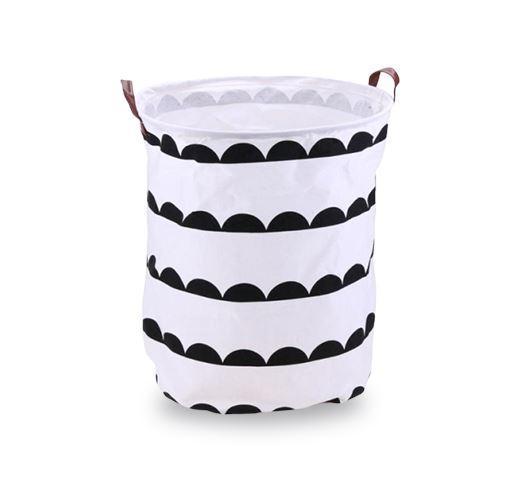 Panier à Linge Design Bicolore Collines