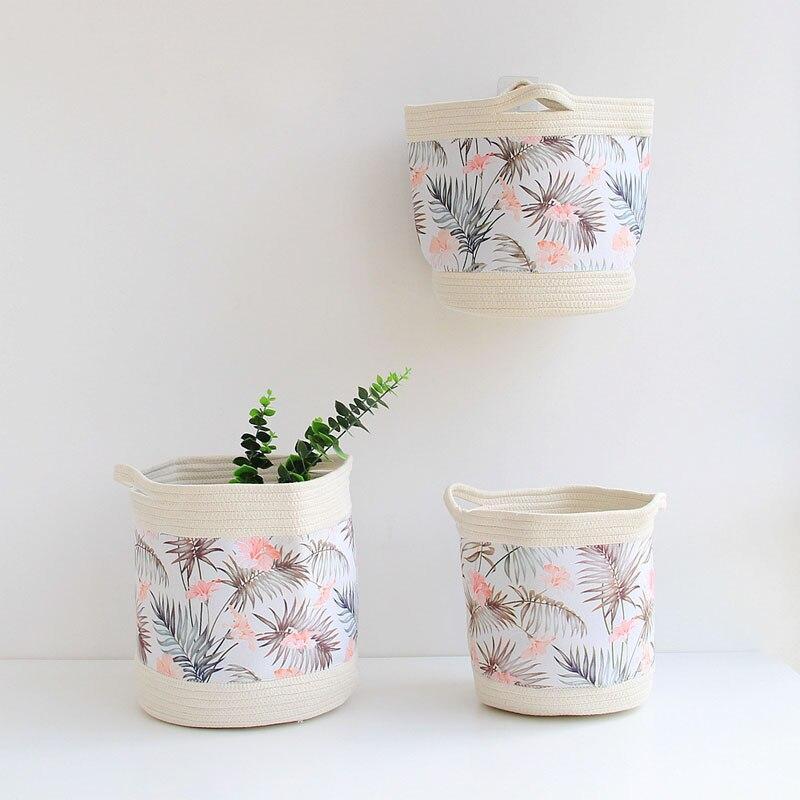 Panier à Linge Design Contemporain en Corde