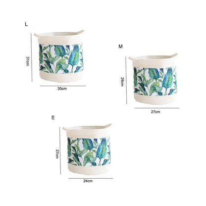 Panier à Linge Design Contemporain en Corde