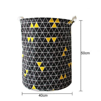 Panier à Linge Design Contemporain Noir