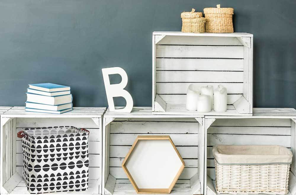 Panier à Linge Design Cube Half Moon