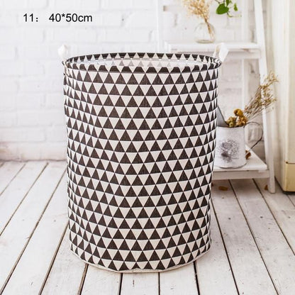 panier design triangle noir et blanc