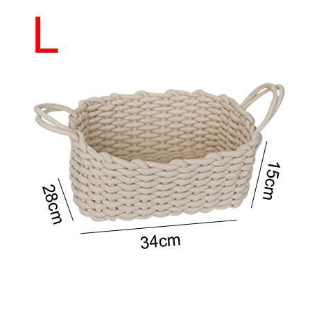 Panier à Linge Design en Corde Chic