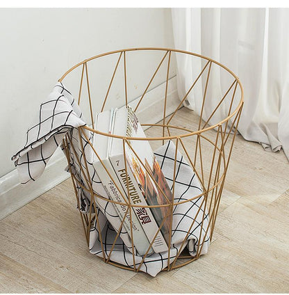 Panier à Linge Design et Déco en Métal