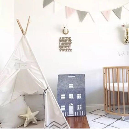 Panier à Linge Design Petite Maison